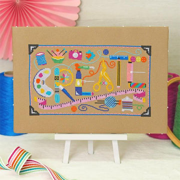 Made To Create Cross Stitch Kit by Caterpillar Cross Stitch